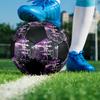 1 Stück Cristiano Ronaldo Flamme Größe 5 Fußball PrahaHallenfußball Ball Bunt Alle Altersgruppen Maschinengenäht PVC Wettkampfbereit Langlebig Hoher Rückprall