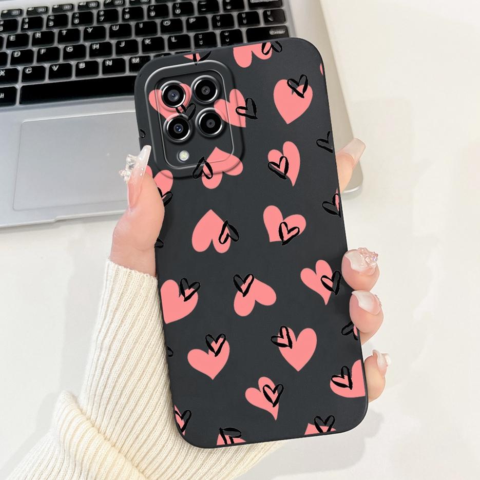 For Samsung Galaxy M33 5G Case SM-M336B Luxury Candy Painted Cover Soft TPU Phone Case For Samsung M33 M 53 Galaxy M53 5G Fundas