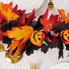 Silk Halloween Leaf Vines Plastic Artificial Hanging Vine Garland  Home Decor