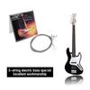 Nickel Alloy Electric Bass String Instrument Bass 1.14mm-3.29mm 5 String Electric Bass String Set DIY Repair Bass Parts