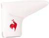 Coq Head Cover Putter Cover Magnetic Pin Type Character Golf QQCVJG50 WH00 [Le Sportif] Women's (White)