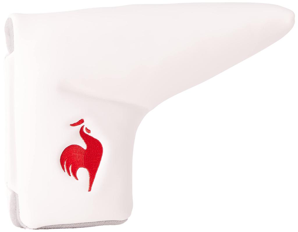 Coq Head Cover Putter Cover Magnetic Pin Type Character Golf QQCVJG50 WH00 [Le Sportif] Women's (White)
