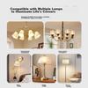 Jinggong LED Corn Bulb Energy-saving Bulb E14 Small Screw Base High Power Three-color Dimmable Decorative Light 16W Three-color Dimmable