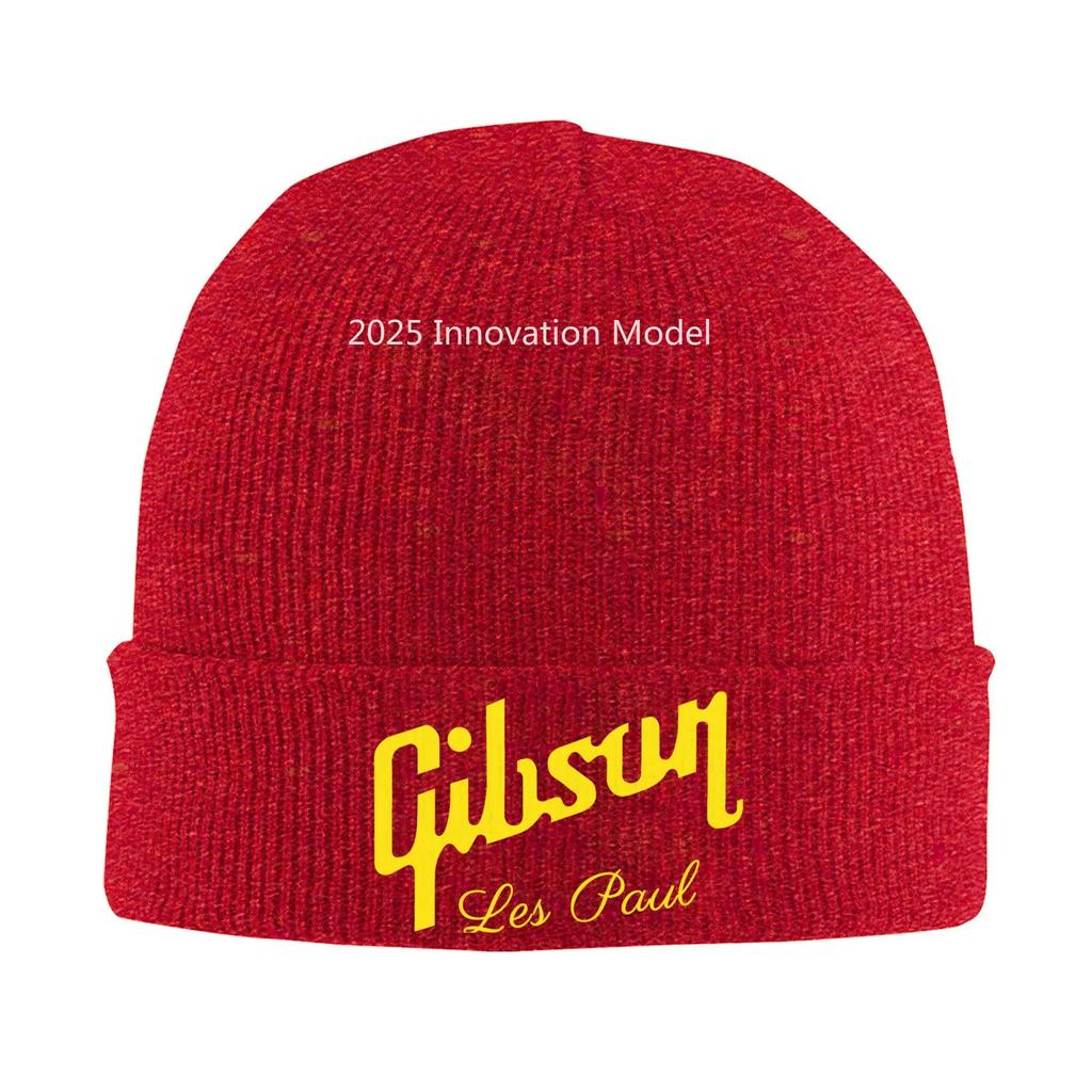 Gitara Gibsones Klobúky Jesen Zima Čiapky Beanie Teplá Čiapka Dámska Pánska Akrylová Čiapka