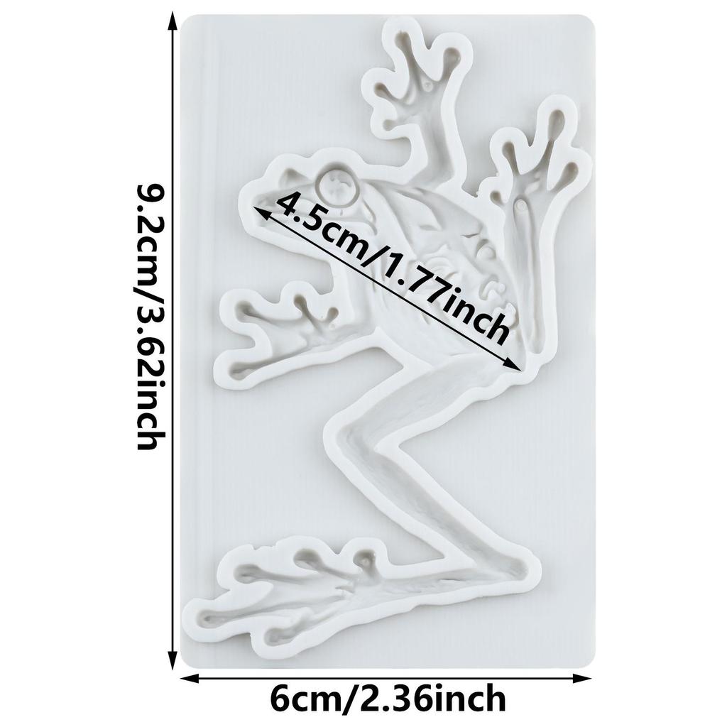 Frog Silicone Mold Frog Fondant Molds Cake Decorating Tools Theme Cake Dessert Decorated Chocolate Candy Mold
