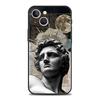 Funda para Teléfono para iPhone 17 16 15 14 13 12 Pro Max 11 Pro Max 17 AIR Plus Resistente a Golpes TPU Suave Moda Estatuas Griegas Antiguas