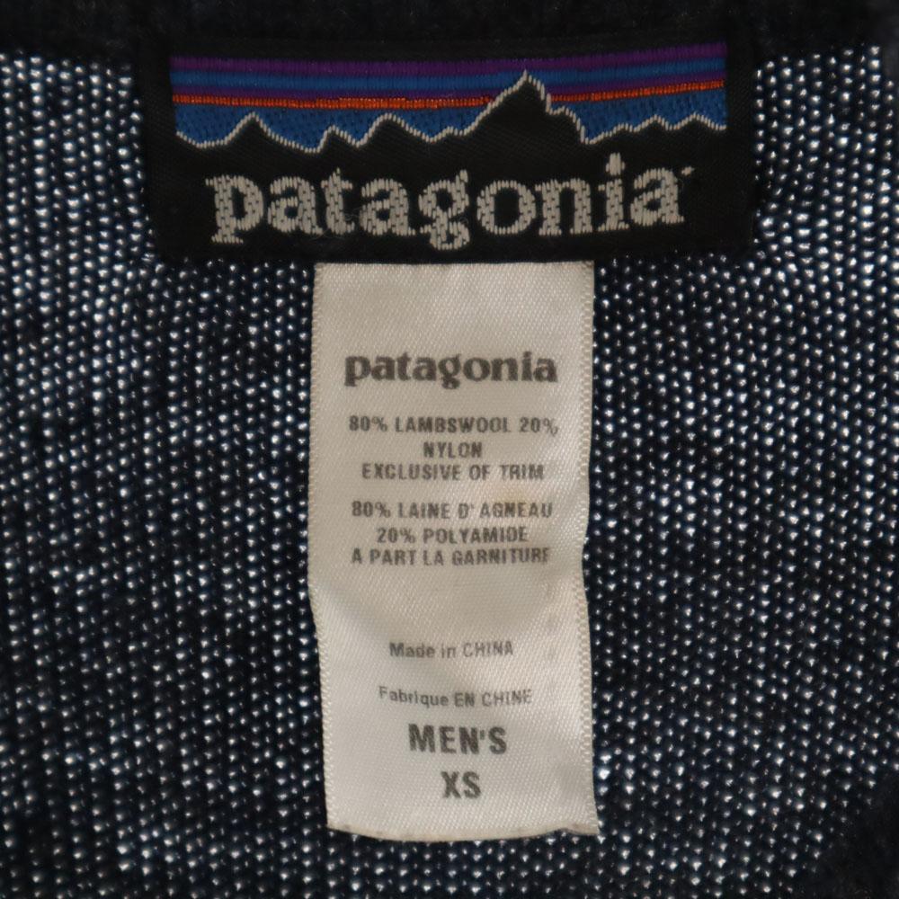 patagonia 50300F0 Long sleeve Half zip sweater XS Navy Knit Outdoor Men's Used