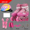 Longchan Adjustable Beginner Inline Skates with Light-Up Wheels