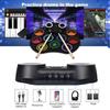 Electric Drum Set Portable Drum Pad Kit 9 Pads Built-in Speaker LED Display Screen Monitoring with