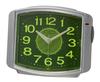 RHYTHM Analog Alarm Clock with Electronic Automatic Light and Continuous Second Hand Alarm, Indicator, (8RE644SR19)