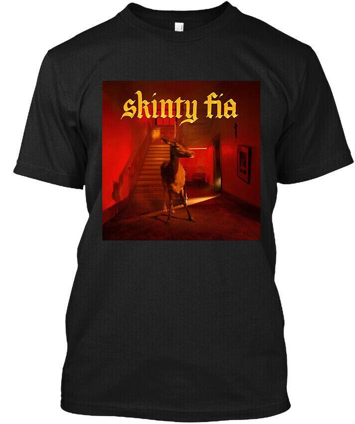 

New! Popular Fontaines D.C. Skinty Fia Irish Post Music Logo T-shirt Tops Tee 4XL