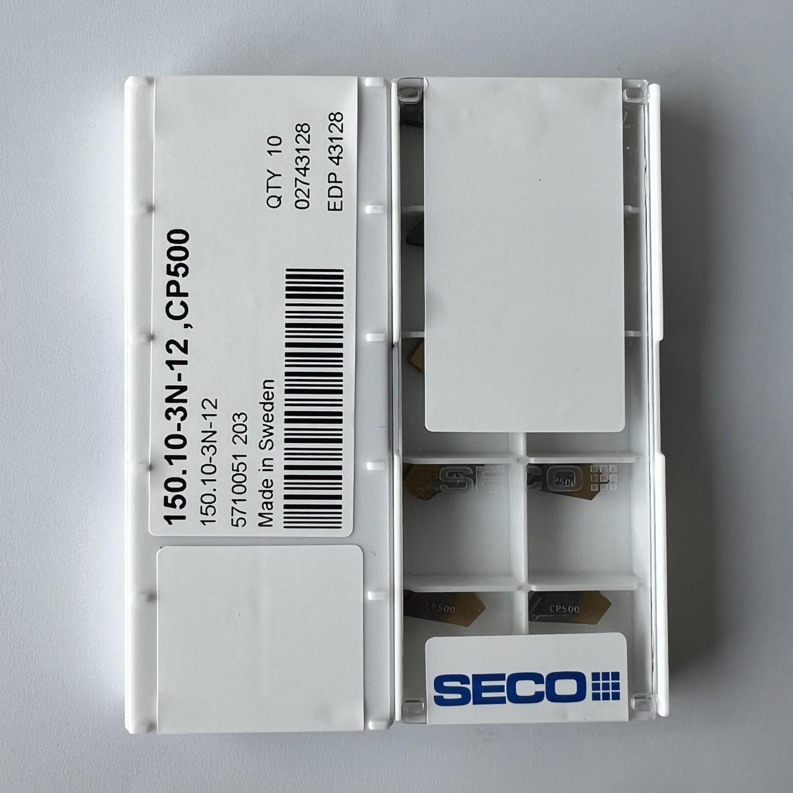 

SECO / 150.10-3N-12,CP500 / Original genuine CNC alloy blade 10 Pcs