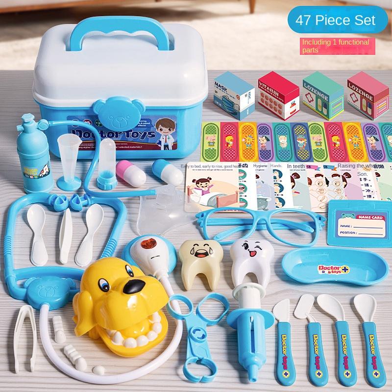 

Симуляционный набор доктора для детей, игра-притворство, ролевые игры для девочек, аксессуар, медицинский набор, инструменты медсестры, игрушки для детей, подарок