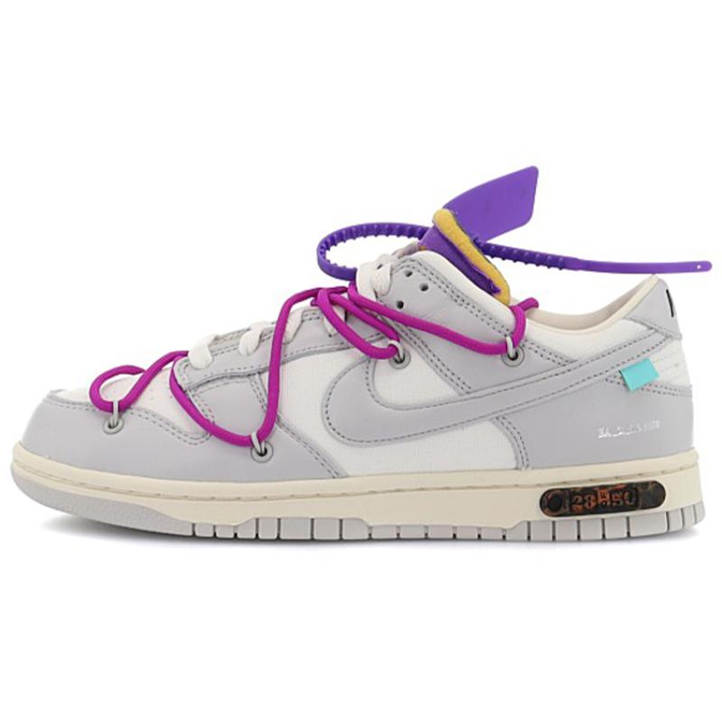 Nike Dunk Low Off White Lot 28 Of 50 Skate Shoes Sneakers DM1602-111