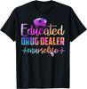 Educated Drug Dealer Nurse Life Funny Nurse Heart Beat T-Shirt