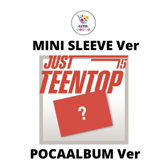 

MINI SLEEVE Ver POCAALBUM TEEN TOP Мини-альбом Just 15 Just Teen Top No POB MINI SLEEVE Ver