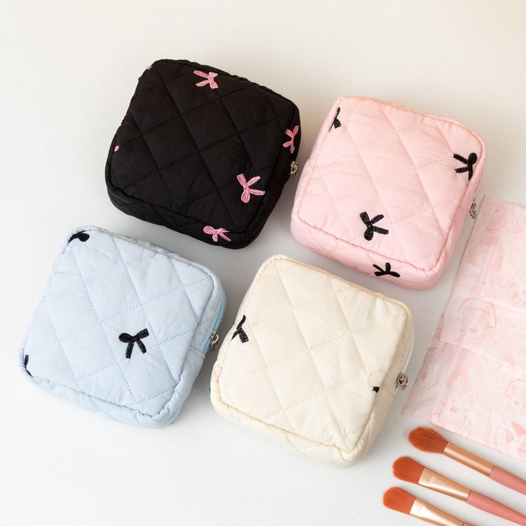 Sanitary Pad Holder Butterfly Knot Tampon Organizer Convenient and Fashionable Storage Solution for Feminine Products