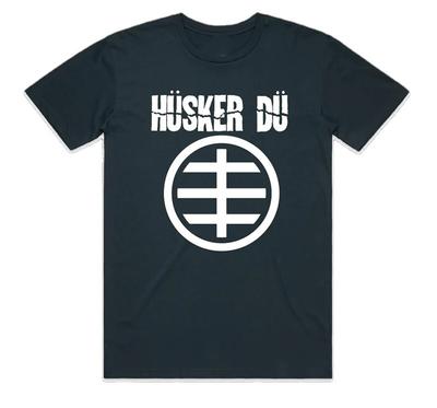 NEW Husker Du Circle Logo Black Size S-2345XL Shirt AM536 Unisex T-Shirt