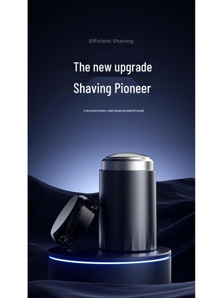 Rechargeable Portable Washable Mini Electric Shaver for Men