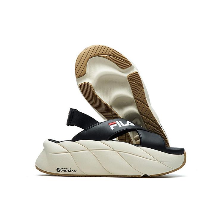 FILA Sports Sandals For Black Women's F12W124528FBK
