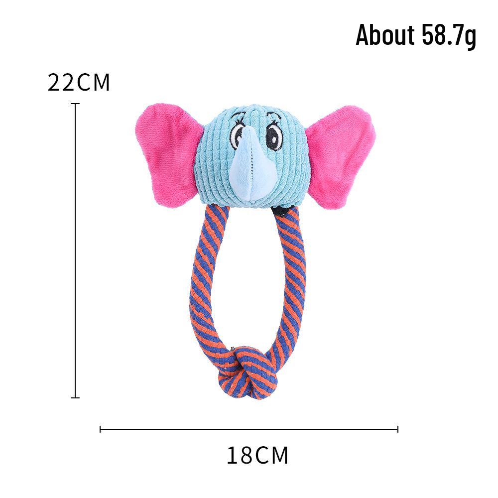 Popular Plush Pet Toy Set - Durable, Sounding Chew Toys for Dogs & Cats, Self-Entertainment & Boredom Relief