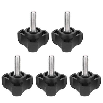 5 pezzi M6 20 mm manopola di serraggio vite triangolare vite di serraggio manuale ferramenta industriale
