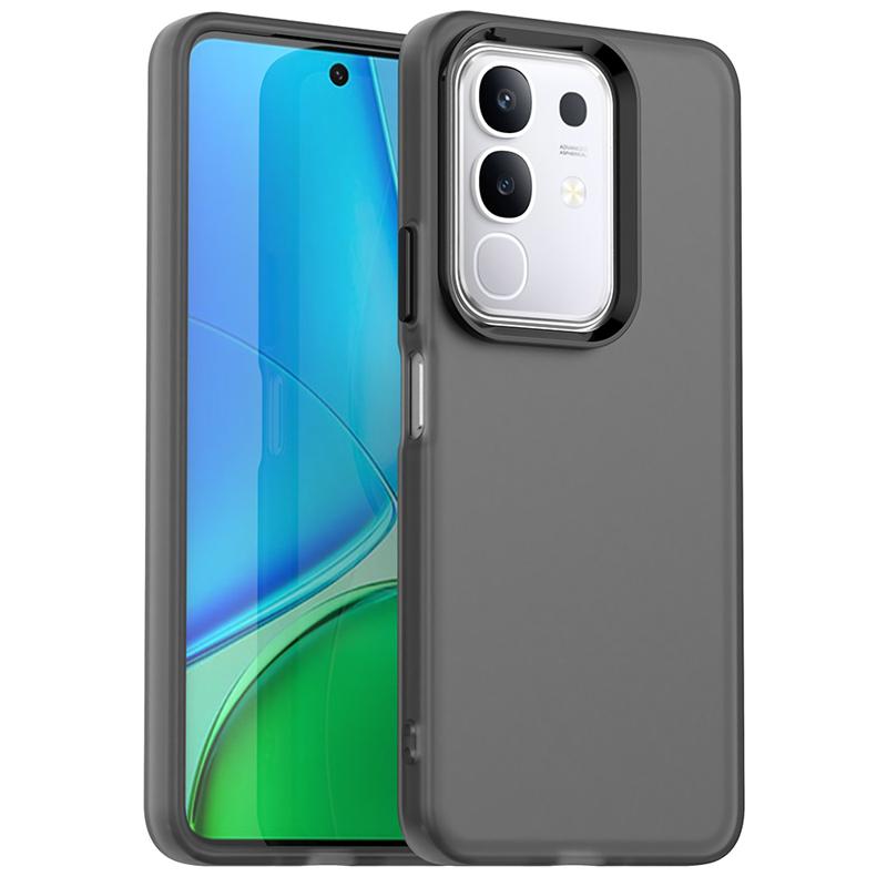 Anti-Drop Candy Color Phone Case For Vivo Y29 Matte PC Transparent Back Case For Vivo Y29 4G Cover For Vivo Y29 Case 6.68 inch