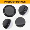 6.5" Car Speaker Subwoofer Guard Protector Speaker Grill Covers ABS Plastic Frame with Metal Mesh Black - 2Pcs