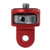360 Rotating Mini Tripod Adapter 1/4 Inch Screw CNC Aluminum Locking Mount for GoPro12 11 POCKET 2 FIMI PALM 2 Insta360 X3 Osmo
