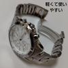 [USED] Reliable SEIKO White Chronograph, Popular Color, SBTQ039, Battery Replaced