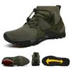 Breathable Non-Slip Hiking Boots for Men & Women - Wear-Resistant Wading Shoes for Fishing & Camping