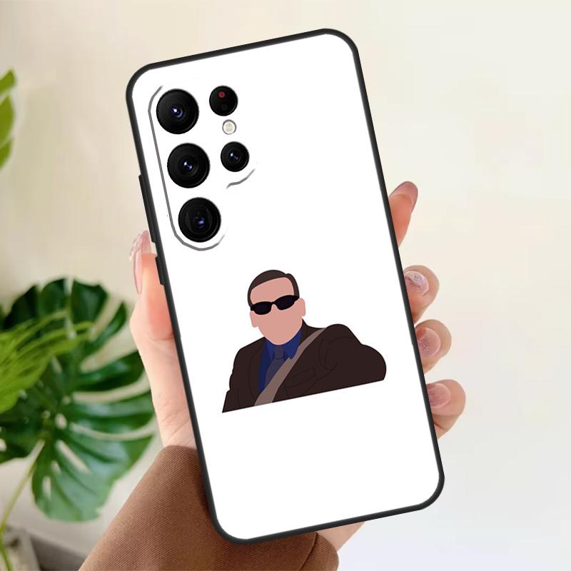 TV The Office Michael Scott Soft Case For Samsung Galaxy S24 Ultra S21 S22 S23 S25 Plus S20 FE S9 S10 S23 FE Phone Cover