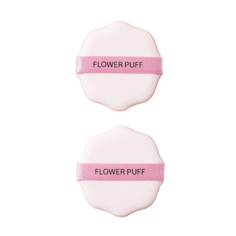 Daiso Flower Shape Makeup Puff (2 Pieces) 2pc