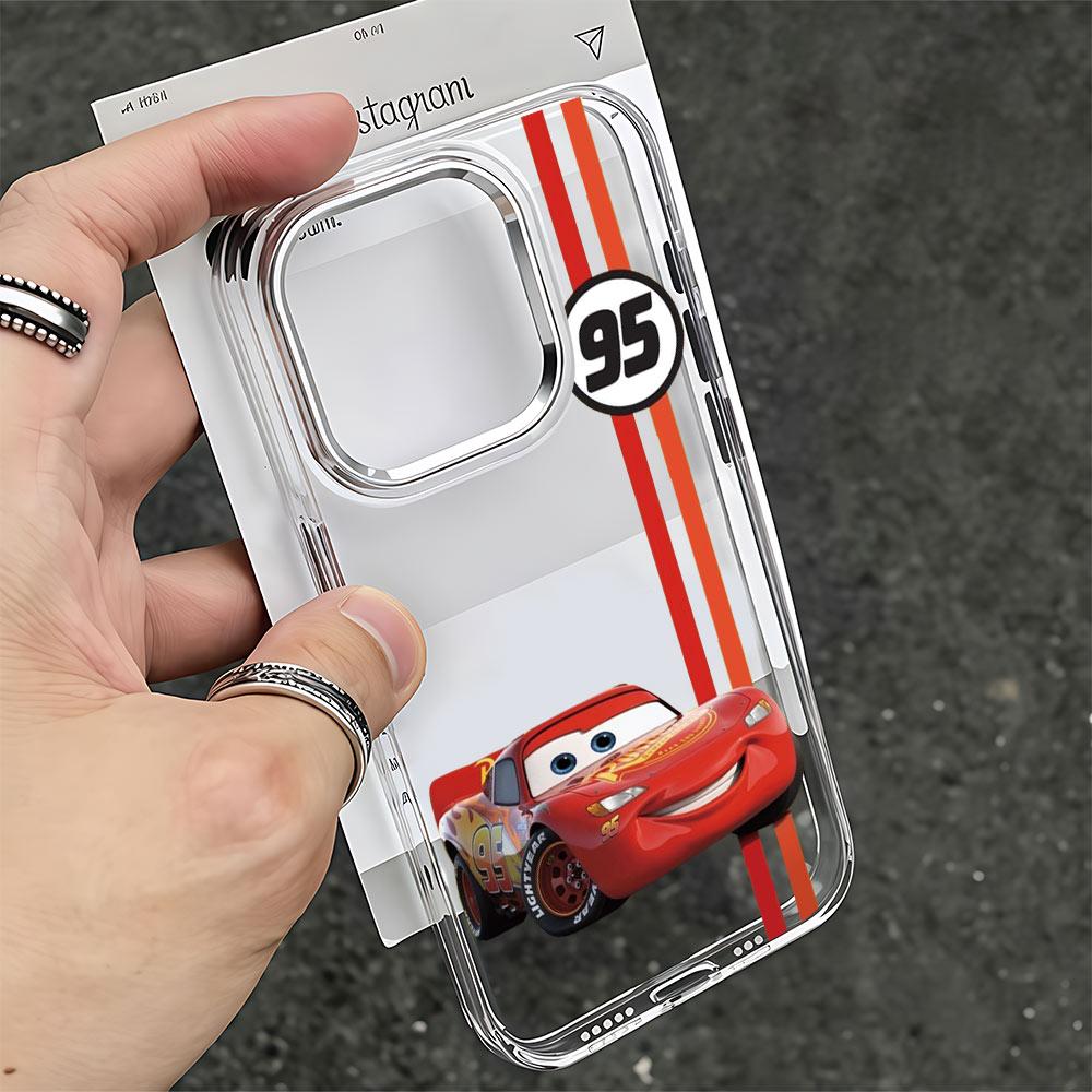 Auta L-Blesk McQueen Pouzdro na telefon Pro Google Pixel 10 9 8 7 8A 9A XL Pro 4G 5G Průhledný Měkký Silikon TPU Zadní kryt