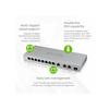 Switch MultiGig - ZYXEL - XGS1250-12 - 12 Ports - 10G SFP+ - Silent and Energy Efficient