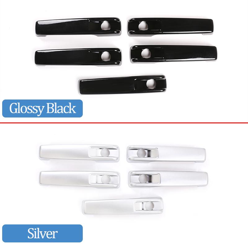 5 Pcs ABS Auto Outer Door Handle Cover For Mercedes Benz G Class W463 W464 G65 G55 G63 G500 G550 G350