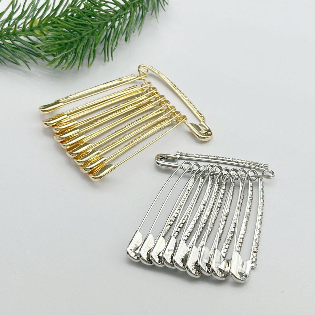 Pants Waist Pin & Brooch: Prevent Exposure, Decorate, Secure Headscarves, Tighten Waist, Cardigans – Popular in Southeast Asia for Women