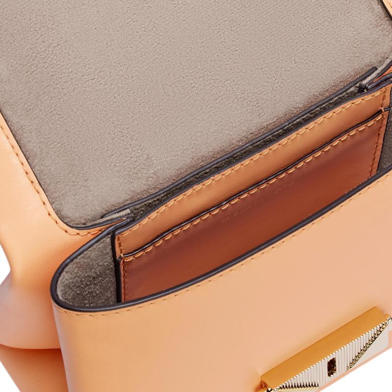 New MICHAEL KORS Cece Leather Shoulder Bag Extra Small Women's Cantaloupe 32S9L0EC0L-819