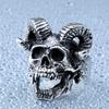 Hip-hop Skull Men's Ins Style Niche Retro Snake Skull Jewelry Ring
