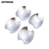 For Nissan Dayz      Chrome Side Door Handle Bowl Cover Trim Protection Cap Sticker Accessories Car Styling