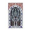 Turkish Tile Tree of Life Watercolor Painting Prints Traditional Ottoman Floral Wall Art Picture Canvas Poster Home Decor