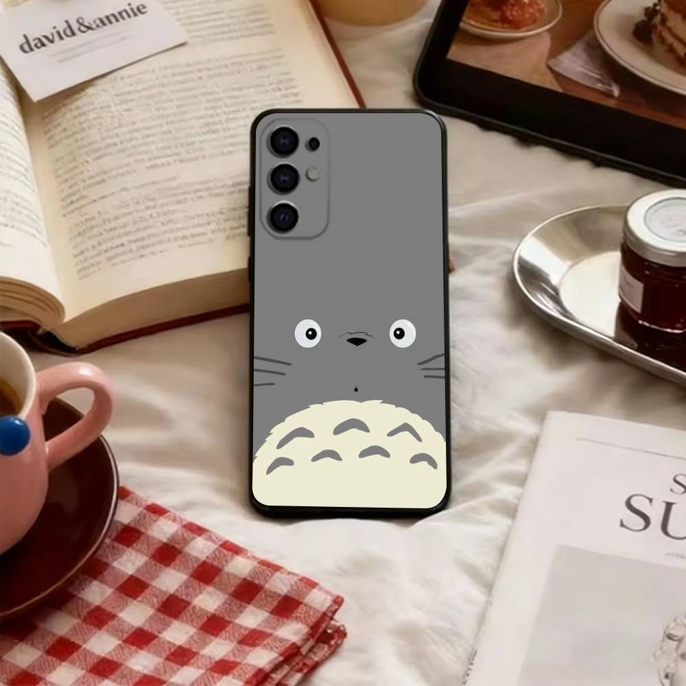 My Neighbor Totoro Phone Case Soft Black For Samsung S25,S24,S21,S22,S23,S30,Ultra,S20,Plus,Fe,Lite