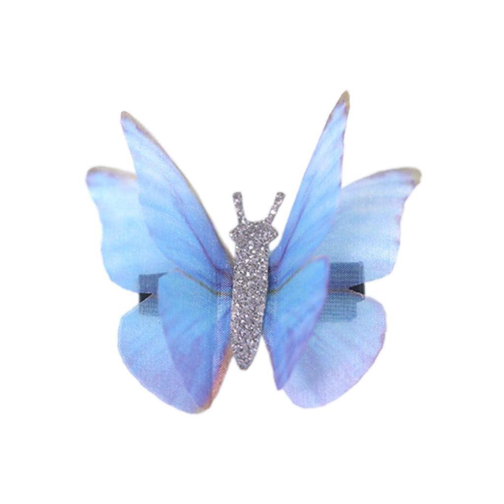 Chinese Hair Clip Vintage Butterfly Shape Hairpin Hair Clip for Spring Summer Side Hair Ponytail Hairpins for Teens