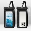 Waterproof Phone Pouch with Lanyard Touchscreen Clear Floating Cell Phone Dry Bag Case Protector Beach Kayak Cruise Travel Essentials