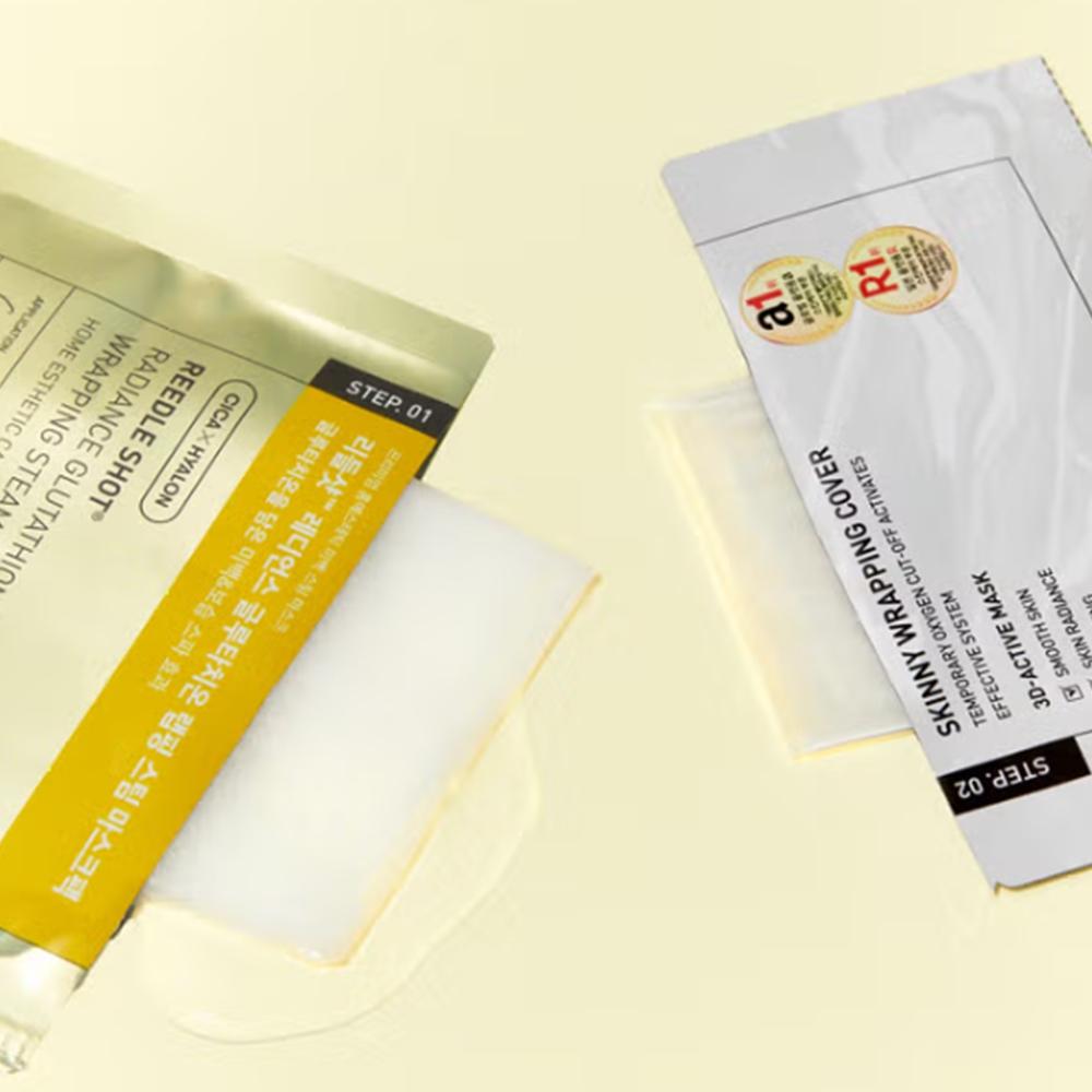 VT DAISO Reedle Shot Radiance Glutathione Wrapping Steam Mask 22g