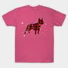Summer Fashion Clothing Tshirt Funny French Bulldog Christmas Lights Red Plaid Gi Print Men Solid Color Slim Fit Short Sleeve Tops