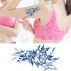 Yousheng Juice Tattoo Sticker Detachable Vivid Clear Image Waterproof Temporary Body Art Semi-Permanent Sexy Herbal Tattoo Decal Unisex  Use