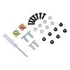 Motorcycle Fairing Bolt Kit High Strength Motorcycle Windscreen Screws Fasteners Fairing Bolts Nut Clips Kit 1 Set