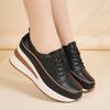 Spring/Autumn New Versatile Slope Heel Height Increasing Casual Women's Shoes Casual Shoes