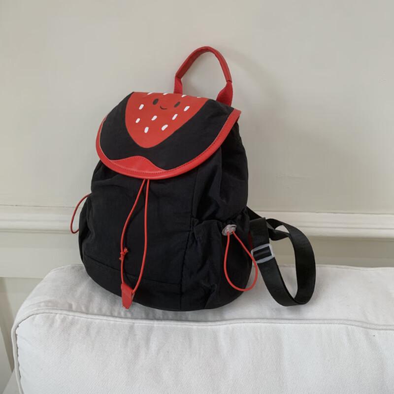 

Cute Strawberry Drawstring Backpack 1